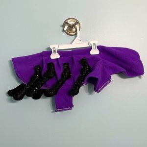 Medium Purple/Black Spider Dog Halloween Costume